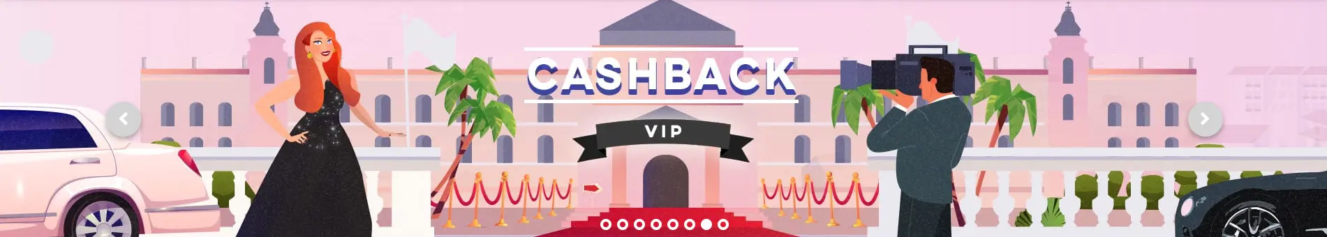 cashback VIP CAPTAIN JACK CASINO