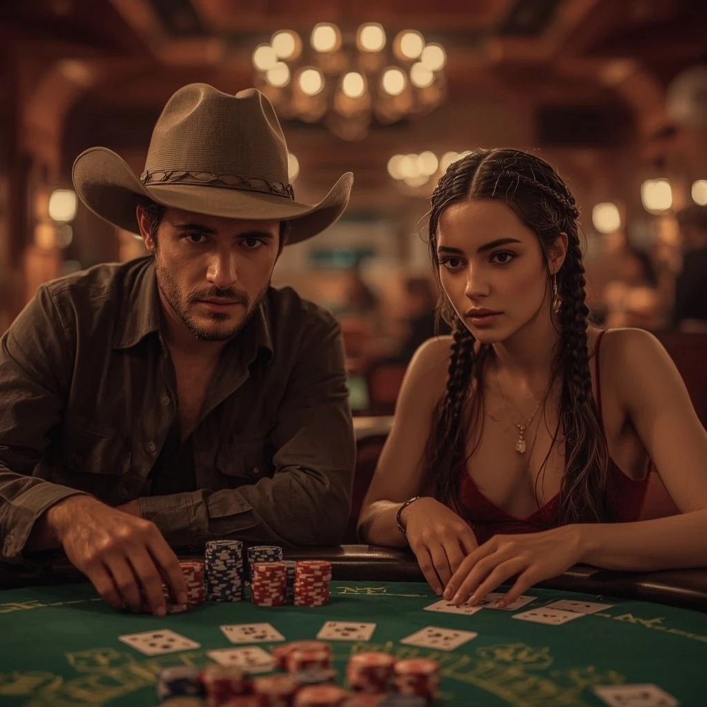 foto de dos jugadores de póker CAPTAIN JACK CASINO