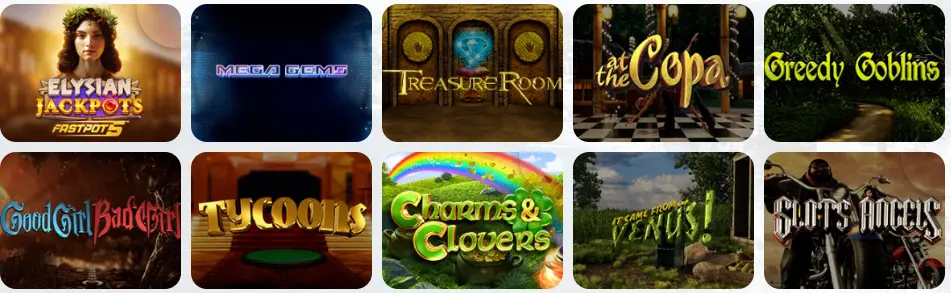 Los Jackpots en CAPTAIN JACK CASINO